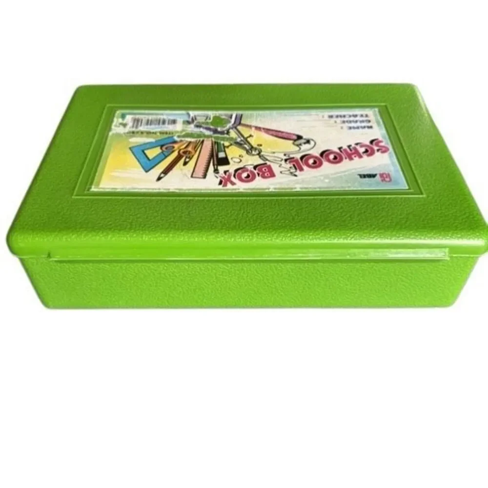 Abel Vintage Plastic School Supply Box